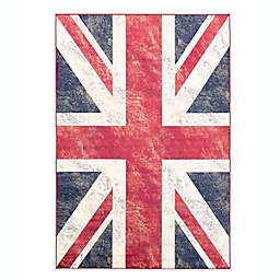 ECARPETGALLERY Union Jack British Flag Indoor/Outdoor Rug