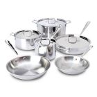 Alternate image 0 for All-Clad D3 Stainless Steel 10-Piece Cookware Set
