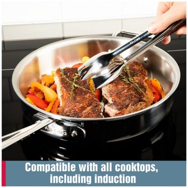 All-Clad D3 Stainless Steel 10-Piece Cookware Set. View a larger version of this product image.