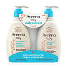 Alternate image 0 for Aveeno&reg; Baby Wash &amp; Shampoo and Daily Moisture Lotion Daily Care Set