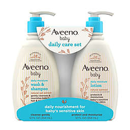 Aveeno® Baby Wash & Shampoo and Daily Moisture Lotion Daily Care Set