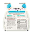 Alternate image 1 for Aveeno&reg; Baby Wash &amp; Shampoo and Daily Moisture Lotion Daily Care Set