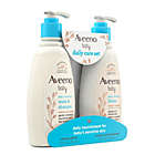 Alternate image 2 for Aveeno&reg; Baby Wash &amp; Shampoo and Daily Moisture Lotion Daily Care Set