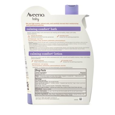 Aveeno&reg; Baby Calming Comfort&reg; Bath &amp; Lotion Set. View a larger version of this product image.