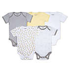 Alternate image 0 for Burt&#39;s Bees Baby&reg; Size 0-3M 5-Pack Sunshine Organic Cotton Short Sleeve Bodysuits
