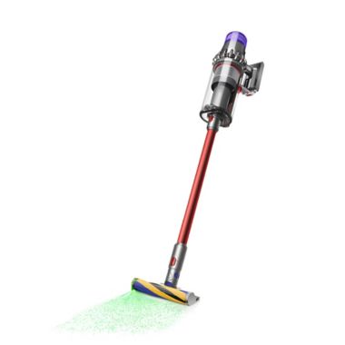 Dyson Outsize+ Cordless Stick Vacuum Cleaner in Nickel/Red. View a larger version of this product image.