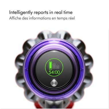 Dyson Outsize+ Cordless Stick Vacuum Cleaner in Nickel/Red. View a larger version of this product image.