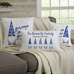 Hanukkah Gnome Personalized Lumbar Throw Pillow Collection