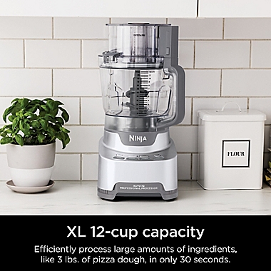 Ninja&reg; Professional XL 12-Cup Food Processor in Silver. View a larger version of this product image.