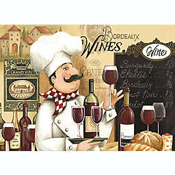 MHF Home Chef and Wine Placemats (Set of 6)