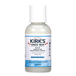 Kirk's® 2 fl. oz. 3-in-1 Head to Toe Nourishing Cleanser in Original Fresh Scent