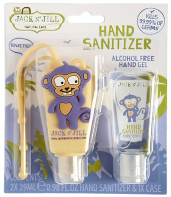 Jack n' Jill 1.96 fl. oz. Monkey Hand Sanitizer