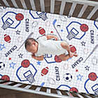 Alternate image 1 for Lambs &amp; Ivy&reg; Baby Sports Fitted Crib Sheet