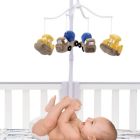 Alternate image 2 for Bedtime Originals&reg; Construction Zone Musical Baby Crib Mobile in Grey