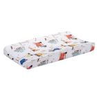 Alternate image 2 for Bedtime Originals&reg; Construction Zone Changing Pad Cover in White