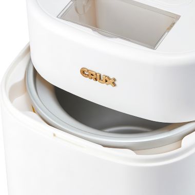 CRUX&reg; Digital Ice Cream Maker in White. View a larger version of this product image.