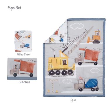 Bedtime Originals&reg; Construction Zone Nursery Collection. View a larger version of this product image.