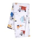 Alternate image 1 for Bedtime Originals&reg; Construction Zone Baby Blanket in White