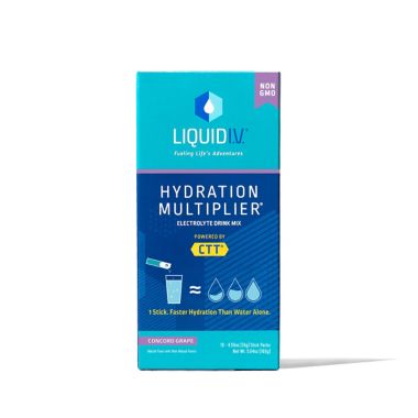 Liquid I.V.&reg; 10-Count Hydration Multiplier Drink Mix in Grape. View a larger version of this product image.