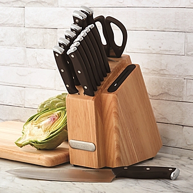 Farberware&reg; 14-Piece Triple Rivet Knife Block Set. View a larger version of this product image.