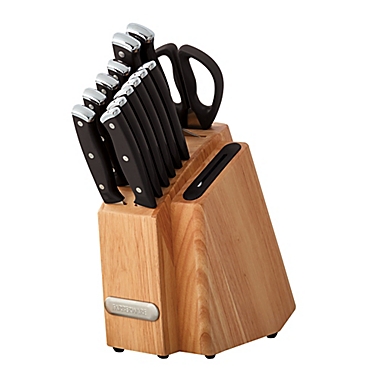 Farberware&reg; 14-Piece Triple Rivet Knife Block Set. View a larger version of this product image.