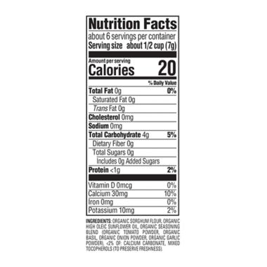 Happy Baby&reg; Organic 1.5 oz. Snackers&trade; in Tomato and Basil. View a larger version of this product image.