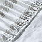 Alternate image 2 for Eddie Bauer&reg; Snowflake Fair Isle Cotton Flannel Queen Sheet Set in Grey