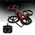 Alternate image 2 for Sharper Image&reg; LED Aero Stunt Drone in Black