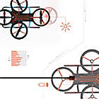 Alternate image 4 for Sharper Image&reg; LED Aero Stunt Drone in Black