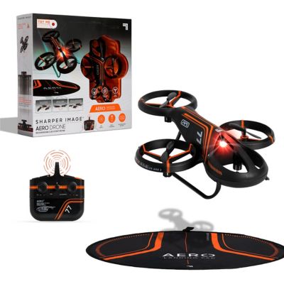 Sharper Image&reg; LED Aero Stunt Drone in Black