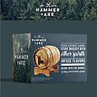 Alternate image 5 for Hammer + Axe&trade; 27 oz. Whiskey Barrel Dispenser in Brown