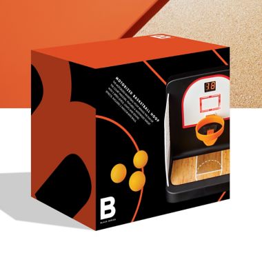 Black Series Motorized Basketball Hoop Game. View a larger version of this product image.