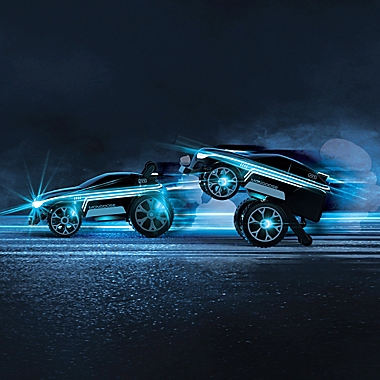 Sharper Image&reg; RC Stunt Mongoose Glow Racer in Black. View a larger version of this product image.