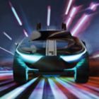 Alternate image 4 for Sharper Image&reg; RC Stunt Mongoose Glow Racer in Black
