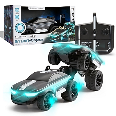 Sharper Image&reg; RC Stunt Mongoose Glow Racer in Black. View a larger version of this product image.