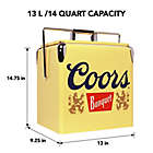 Alternate image 2 for Coors&reg; Banquet Vintage Style 13-Liter Ice Chest