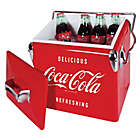 Alternate image 3 for Coca-Cola&reg; Vintage Style 13-Liter Ice Chest