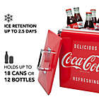Alternate image 5 for Coca-Cola&reg; Vintage Style 13-Liter Ice Chest