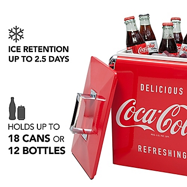 Coca-Cola&reg; Vintage Style 13-Liter Ice Chest. View a larger version of this product image.