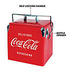 Alternate image 4 for Coca-Cola&reg; Vintage Style 13-Liter Ice Chest
