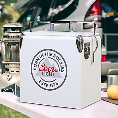Coors&reg; Light Vintage Style 13-Liter Ice Chest. View a larger version of this product image.