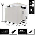 Alternate image 2 for Koolatron 48-Can Voyager Cooler in Grey/White