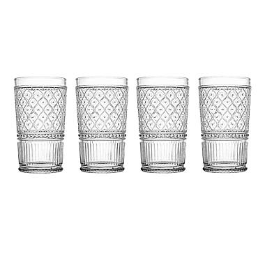 Godinger&reg; Claro Clear Highball Glasses (Set of 4). View a larger version of this product image.