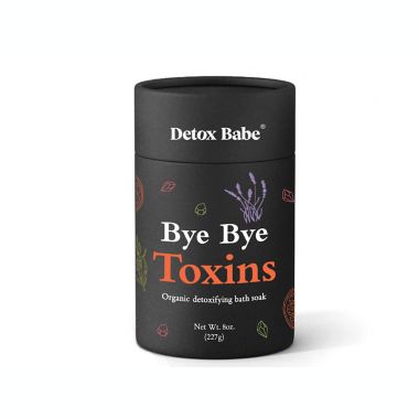 Detox Babe&reg; 8 oz. Bye Bye Toxins Organic Detoxifying Bath Soak. View a larger version of this product image.