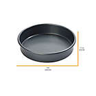 Alternate image 2 for Chicago Metallic&trade; Everyday 9-Inch Round Cake Pan in Grey