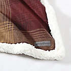 Alternate image 3 for Eddie Bauer&reg; Nordic Plaid Polar Fleece Ultra Soft Plush Reversible Throw in Raisin