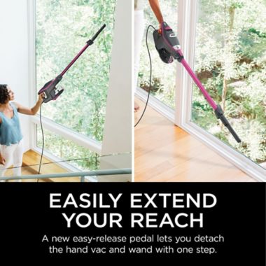 Shark&reg; Rocket&reg; Pro DLX Corded Stick Vacuum in Fuchsia. View a larger version of this product image.