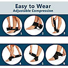 Alternate image 7 for ComfiLife&reg; Adjustable Compression Ankle Support Wrap in Black