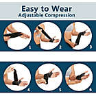 Alternate image 6 for ComfiLife&reg; Adjustable Compression Wrist Support Wrap in Black