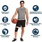 Alternate image 4 for ComfiLife&reg; Non-Slip Neoprene Adjustable Knee Brace in Black